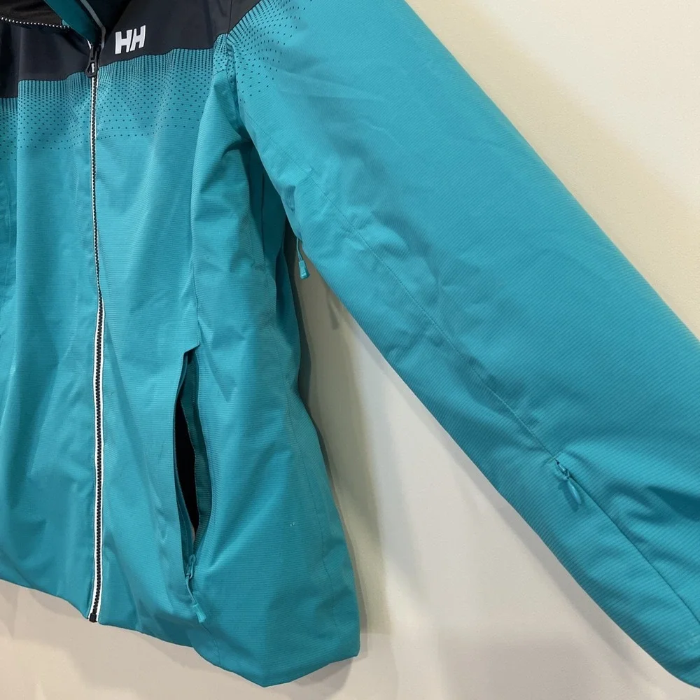 EUC Helly Hansen Women's Motionista LIFALOFT Ski Jacket MRSP: $375, Teal